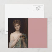 Carte Postale Pandora et la boîte (Devant / Derrière)