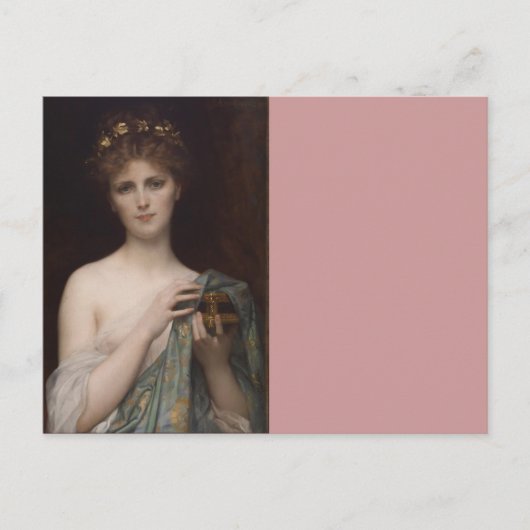 Carte Postale Pandora et la boîte (Devant)