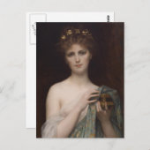 Carte Postale Pandora et la boîte (Devant / Derrière)