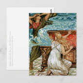 Carte Postale Pandora ouvre la boîte (Devant / Derrière)