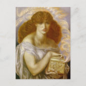 Carte Postale Pandora ouvre la boîte d'or (Devant)