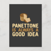 Carte Postale Panettone est toujours une bonne idée (Devant)