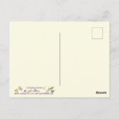 Carte Postale Pangolin Espèces en péril Espèces animales Art (Dos)