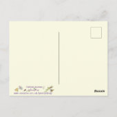 Carte Postale Pangolin Espèces en péril Espèces animales Art (Dos)