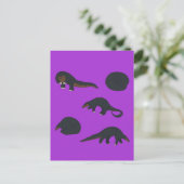 Carte Postale Pangolins à ventre noir (Debout devant)