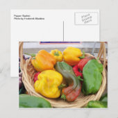 Carte Postale Panier (Devant / Derrière)