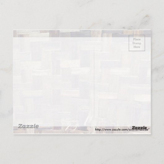 Carte Postale Panier (Dos)