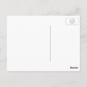 Carte Postale Panier avec boeuf rouge et blanc par Vincent van G (Dos)