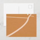 Carte Postale Panier de basketball cool (Devant / Derrière)