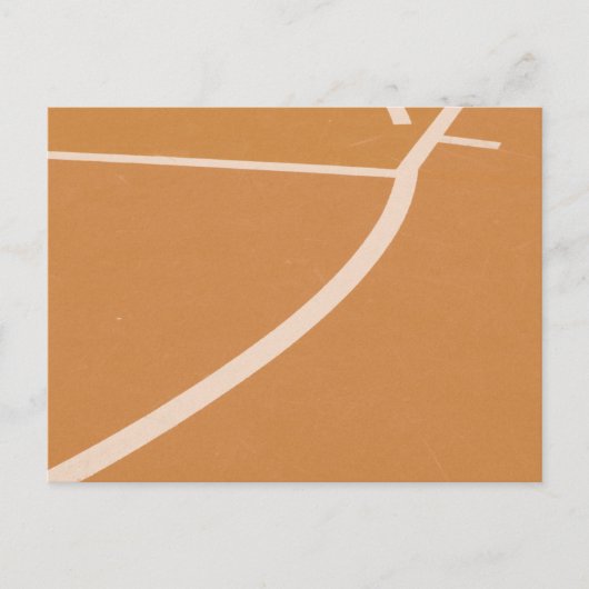 Carte Postale Panier de basketball cool (Devant)