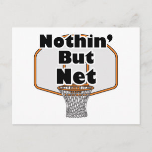 Carte Postale panier de basketball nothin but net