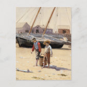 Carte Postale Panier de Clams Winslow Homer (Devant)