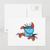 Carte Postale panier de crabes (Devant / Derrière)