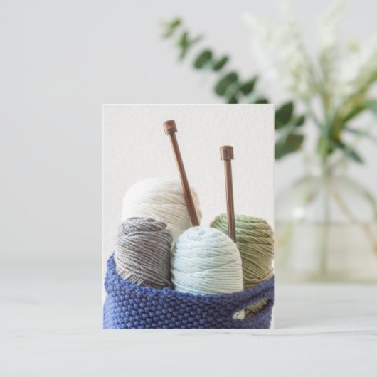 Carte Postale Panier de fils 1 (Debout devant)