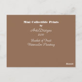 Carte Postale Panier de fruits - Mini impression collective (Dos)