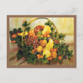 Carte Postale Panier de fruits - Mini impression collective (Devant)