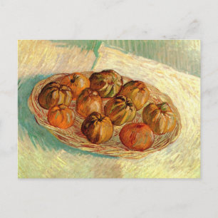 Carte Postale Panier de pommes à Pissarro par Vincent van Gogh