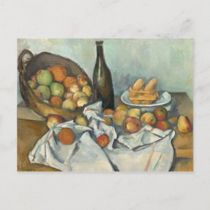 Carte Postale Panier de pommes Paul Cézanne Art