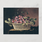 Carte Postale Panier de prunes (Devant)