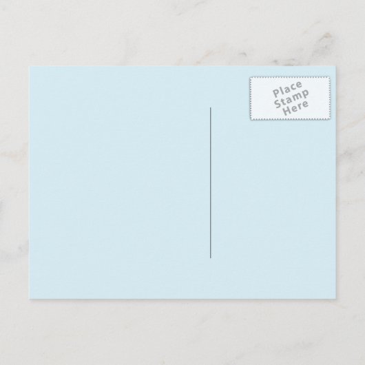 Carte Postale Panier et brûleur à chaud (Dos)