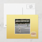 CARTE POSTALE PANIER INVISIBLE (Devant / Derrière)