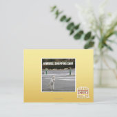 CARTE POSTALE PANIER INVISIBLE (Debout devant)