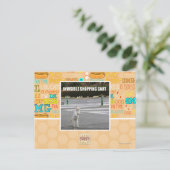 CARTE POSTALE PANIER INVISIBLE (Debout devant)