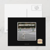 CARTE POSTALE PANIER INVISIBLE (Devant / Derrière)