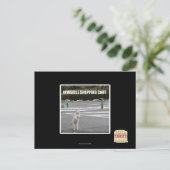 CARTE POSTALE PANIER INVISIBLE (Debout devant)