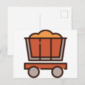 Carte Postale Panier mine (Devant / Derrière)
