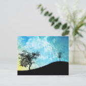 Carte Postale Panier Sur Une Colline #2 (Debout devant)