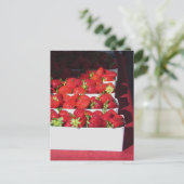 Carte postale - Paniers fraises (vrt) (Debout devant)