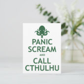 Carte Postale Panique et appel Cthulhu (Debout devant)
