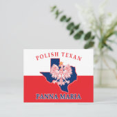 Carte Postale Panna Maria Polonais Texan (Debout devant)