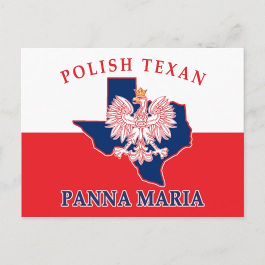 Carte Postale Panna Maria Polonais Texan (Devant)