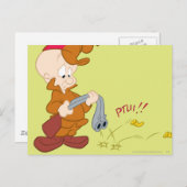Carte Postale Panne d'arme d'ELMER FUDD™ (Devant / Derrière)