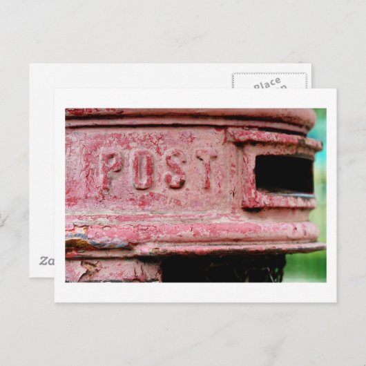 Carte Postale panne de communication (Devant / Derrière)