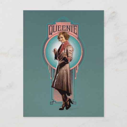 Carte Postale Panneau Art Déco QUEENIE GOLDSTEIN™ (Devant)