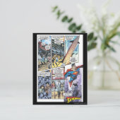 Carte Postale Panneau comique de Superman - les origines 2 de (Debout devant)