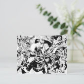 Carte Postale Panneau comique nocturne le plus noir (Debout devant)