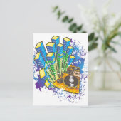 Carte Postale Panneau de configuration DJ (Debout devant)