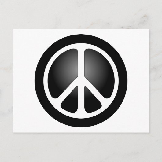 Carte Postale Panneau de paix (Devant)