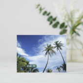 Carte Postale Panneau de route Ocean Drive, South Beach, Miami,  (Debout devant)