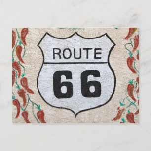 Carte Postale Panneau de rue NA, USA, Arizona, Holbrook Route 66