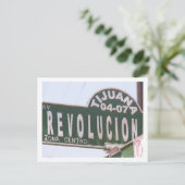 Carte Postale Panneau de rue Tijuana (Debout devant)