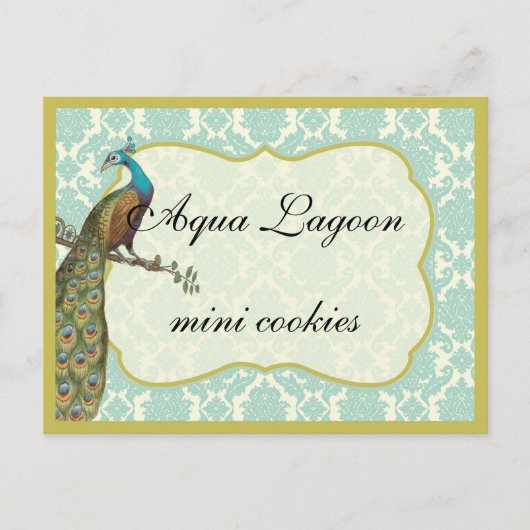 Carte Postale Panneau de table de buffet de dessert ou de bonbon (Devant)