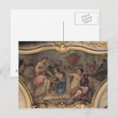 Carte Postale Panneau décoratif du salon ovale (Devant / Derrière)