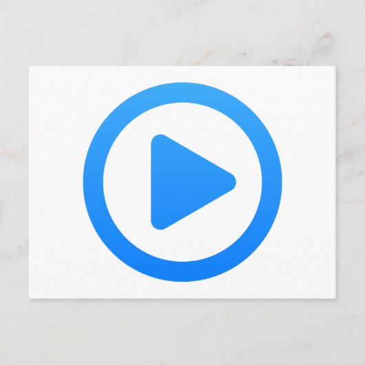 Carte Postale Panneau du lecteur multimédia (Devant)