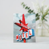 Carte Postale Panneau du Motel Stardust (Debout devant)