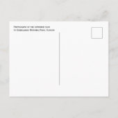 Carte Postale Panneau du Parc national des Everglades, Traversée (Dos)